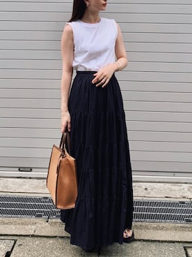 yukiomochiさん（レディース・158cm）の夏コーディネート