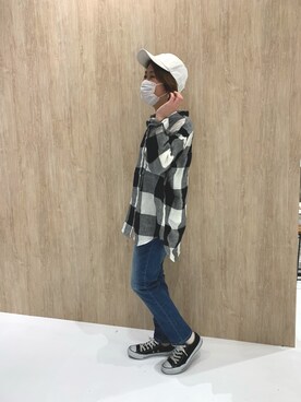 「お家でもお洒落したい」｜mikiさん（レディース・154cm）の春コーディネート