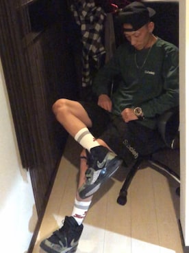 「Subciety（サブサエティ）のアイテム（帽子）」を使った、☆811☆さん（メンズ・177cm）の夏コーディネート