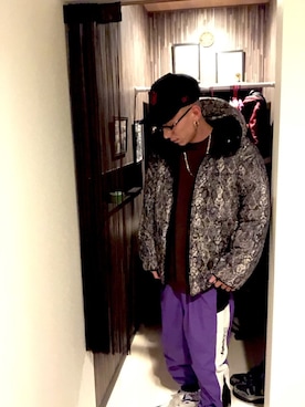 「Subciety（サブサエティ）のアイテム（ブルゾン）」を使った、☆811☆さん（メンズ・177cm）の秋コーディネート