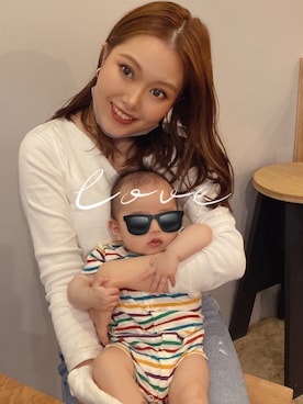 「MIKI HOUSE（ミキハウス）のアイテム（ワンピース/ドレス）」を使った、なつぅみさん（レディース・170cm）の春コーディネート