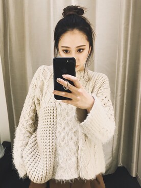 藤井萌さんのコーディネート