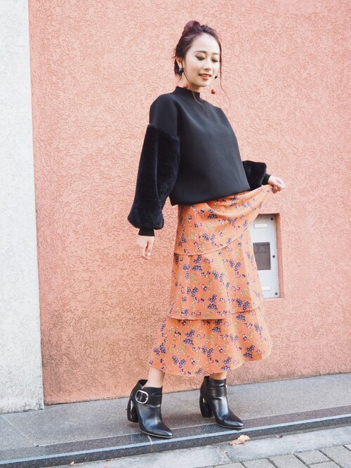 藤井萌さんのコーディネート