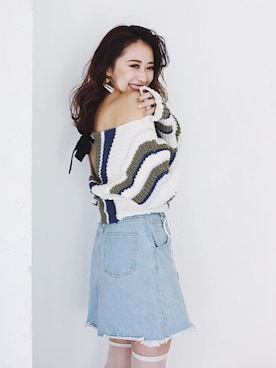 藤井萌さんのコーディネート