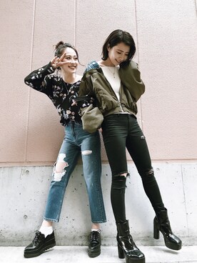 藤井萌さんのコーディネート