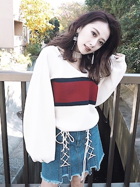 藤井萌さんのコーディネート