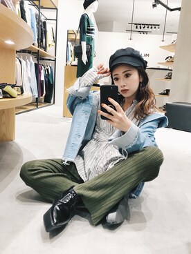 藤井萌さんのコーディネート