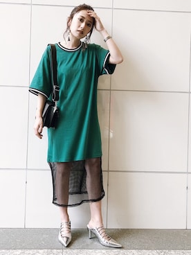 藤井萌さんのコーディネート