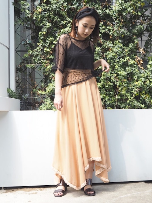 藤井萌さんのコーディネート