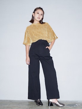 藤井萌さんのコーディネート