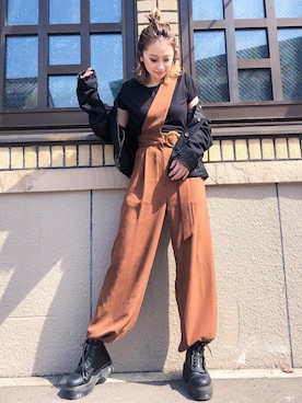 藤井萌さん（レディース・152cm）の春コーディネート