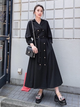 「FUJIROCKEEN」｜藤井萌さん（レディース・152cm）の夏コーディネート