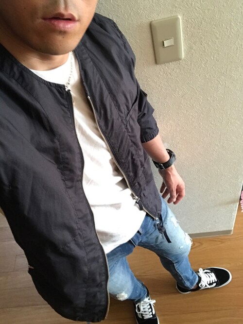 GLOBAL WORK（グローバルワーク）の「コットンシルクポケットTEE