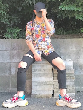 1ts my lifeさん（メンズ・43cm）の夏コーディネート