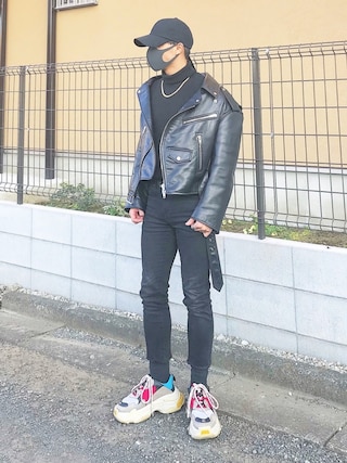 新品同様　BALENCIAGA バレンシアガ　名作　レザーライダースジャケット BALENCIAGAのフリマアイテム一覧
