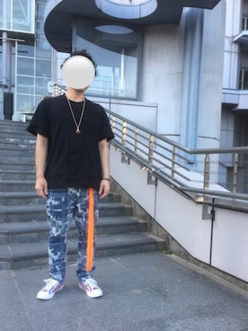 「JULIEN DAVID（ジュリエンデビッド）のアイテム（シューズ）」を使った、SKさん（メンズ・169cm）の春コーディネート