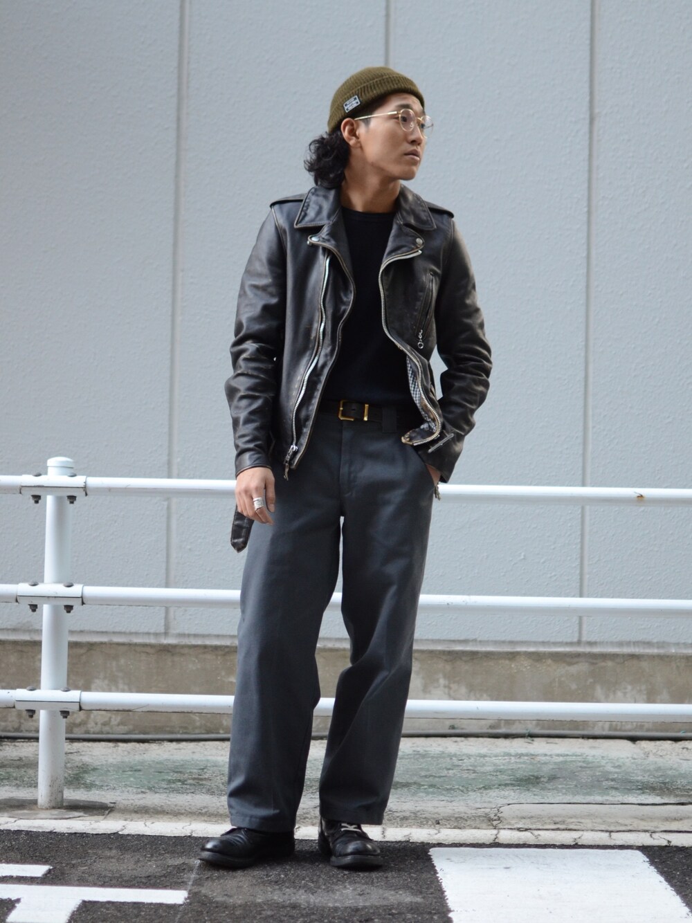 RYOHEI TOTOKI(Schott TOKYO-BAY)｜schottのライダースジャケットを