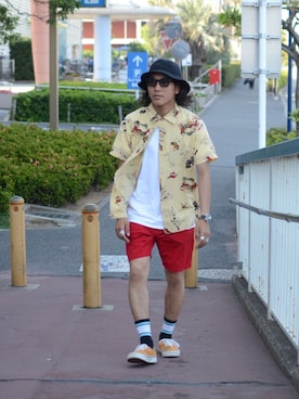 RYOHEI TOTOKIさん(メンズ・165cm)の夏コーディネート