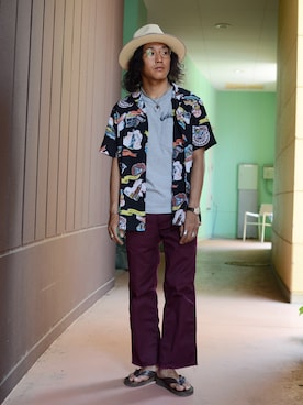 RYOHEI  TOTOKIさん（メンズ・165cm）の夏コーディネート