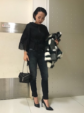 yoshimiさん（レディース・166cm）の冬コーディネート