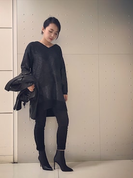 yoshimiさん（レディース・166cm）の冬コーディネート