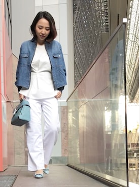 yoshimiさん（レディース・166cm）の春コーディネート