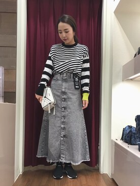 yoshimiさん（レディース・166cm）の春コーディネート