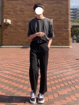 「Burner（バーナー）のアイテム（アクセサリー）」を使った、manamu さん（メンズ・186cm）の夏コーディネート