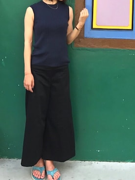 「REYC（リック）のアイテム」を使った、Rima*さん（レディース・160cm）の秋コーディネート