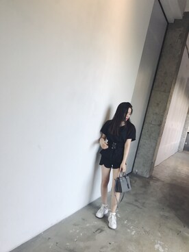 「Alexander McQueen（アレキサンダーマックイーン）のアイテム（その他シューズ）」を使った、jokerkrisさん（レディース・153cm）の秋コーディネート