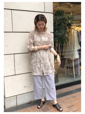 「VACANCY（ヴァカンシー）のアイテム」を使った、sakioさん（レディース・170cm）の夏コーディネート