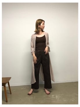 「VACANCY（ヴァカンシー）のアイテム」を使った、sakioさん（レディース・170cm）の夏コーディネート