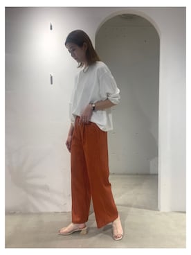 「VACANCY（ヴァカンシー）のアイテム」を使った、sakioさん（レディース・170cm）の夏コーディネート