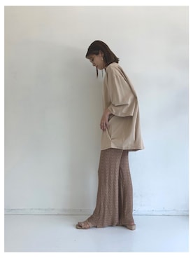 「VACANCY（ヴァカンシー）のアイテム」を使った、sakioさん（レディース・170cm）の夏コーディネート