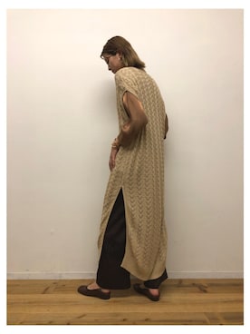 「アイテム（バレエシューズ）」を使った、sakioさん（レディース・170cm）の夏コーディネート