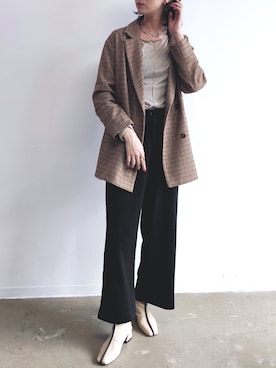 sakioさん（レディース・170cm）の秋コーディネート