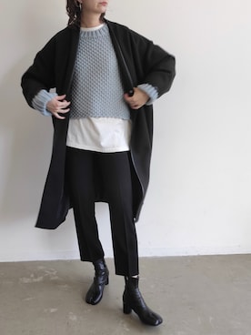 「VACANCY（ヴァカンシー）のアイテム」を使った、sakioさん（レディース・170cm）の秋コーディネート