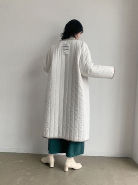 「アイテム（ワンピース/ドレス）」を使った、sakioさん（レディース・170cm）の冬コーディネート