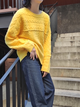 「VACANCY（ヴァカンシー）のアイテム」を使った、sakioさん（レディース・170cm）の冬コーディネート