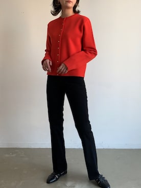 「VACANCY（ヴァカンシー）のアイテム（トップス）」を使った、sakioさん（レディース・170cm）の冬コーディネート