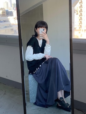 sakioさん（レディース・170cm）の春コーディネート