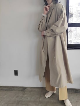 「足袋」｜「アイテム（その他アウター）」を使った、sakioさん（レディース・170cm）の春コーディネート