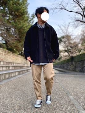 たかさん(メンズ・168cm)の春コーディネート