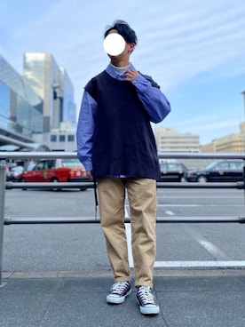 たかさん(メンズ・168cm)の春コーディネート