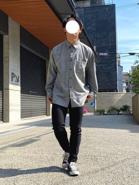 たかさん(メンズ・168cm)の春コーディネート