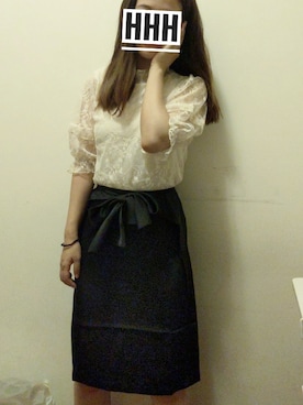 「b+ab（ビープラスエービー）のアイテム」を使った、Hさん（レディース・155cm）の秋コーディネート