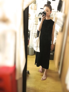 「アイテム（ピアス（両耳用））」を使った、u-koさん（レディース・164cm・40代）の夏コーディネート