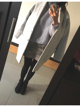 「授業」｜hitomi*☺︎さん（レディース・160cm）の冬コーディネート