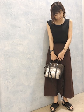 yukiさん（レディース・163cm）の夏コーディネート