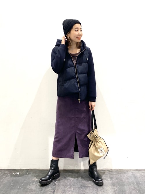 Bayflow イオンモール沖縄ライカムyukinkoさんのニットキャップ ビーニーを使ったコーディネート Zozotown
